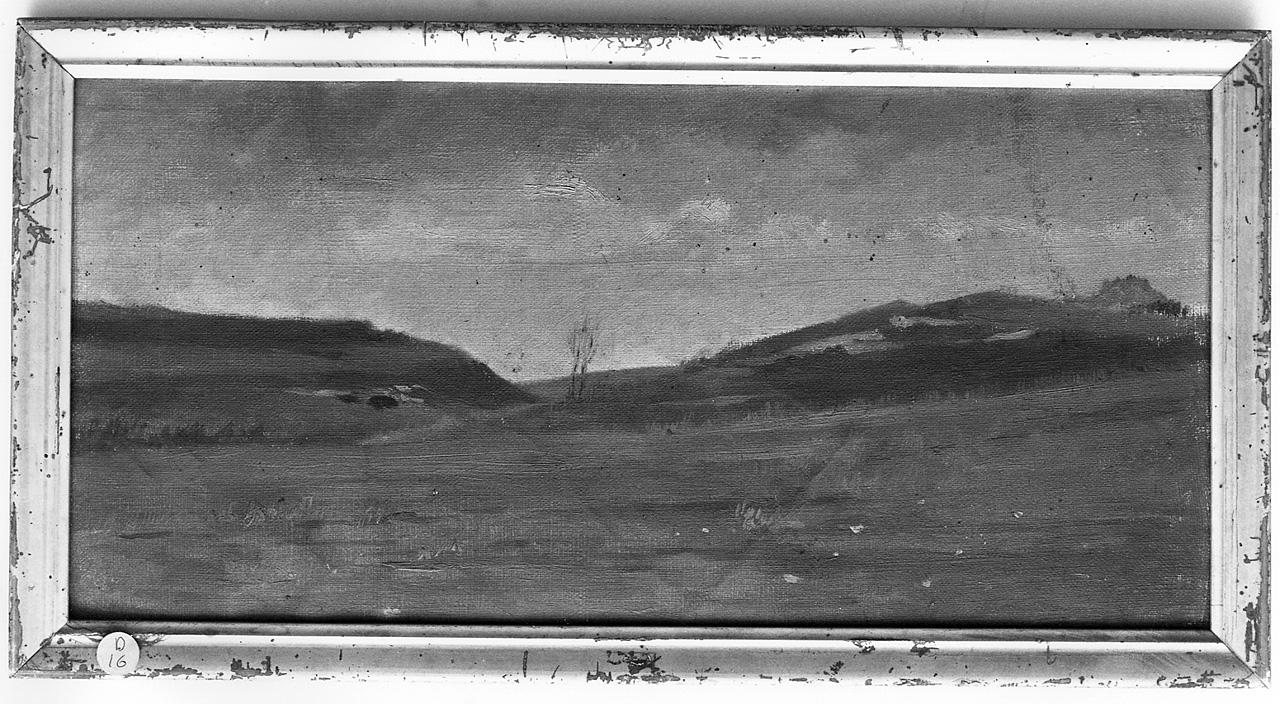 paesaggio (dipinto) - ambito romano (seconda metà sec. XIX)