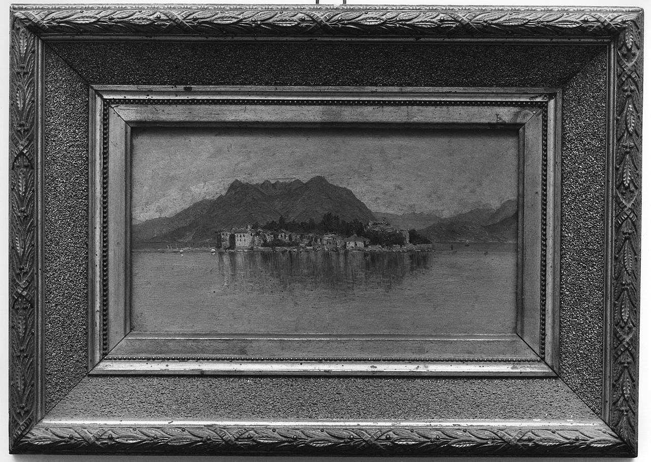veduta di Isolabella (dipinto) - ambito lombardo (seconda metà sec. XIX)