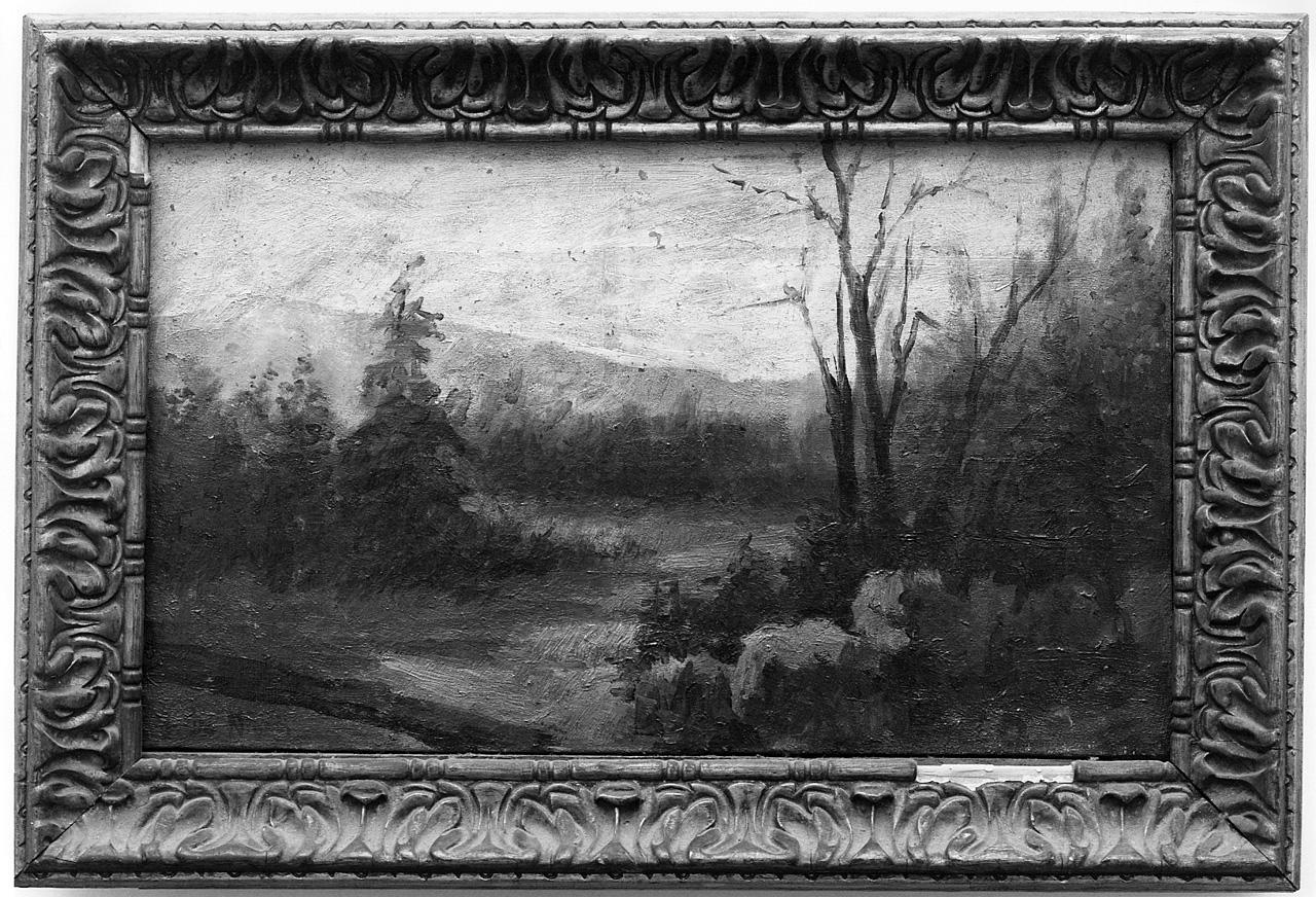 paesaggio (dipinto) - ambito romano (seconda metà sec. XIX)