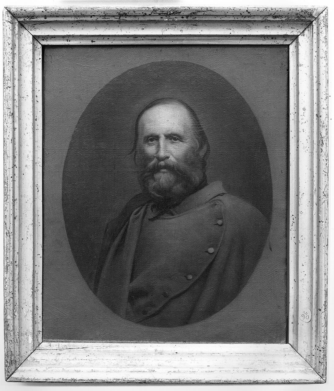 ritratto di Giuseppe Garibaldi (dipinto) - ambito lombardo (metà sec. XIX)