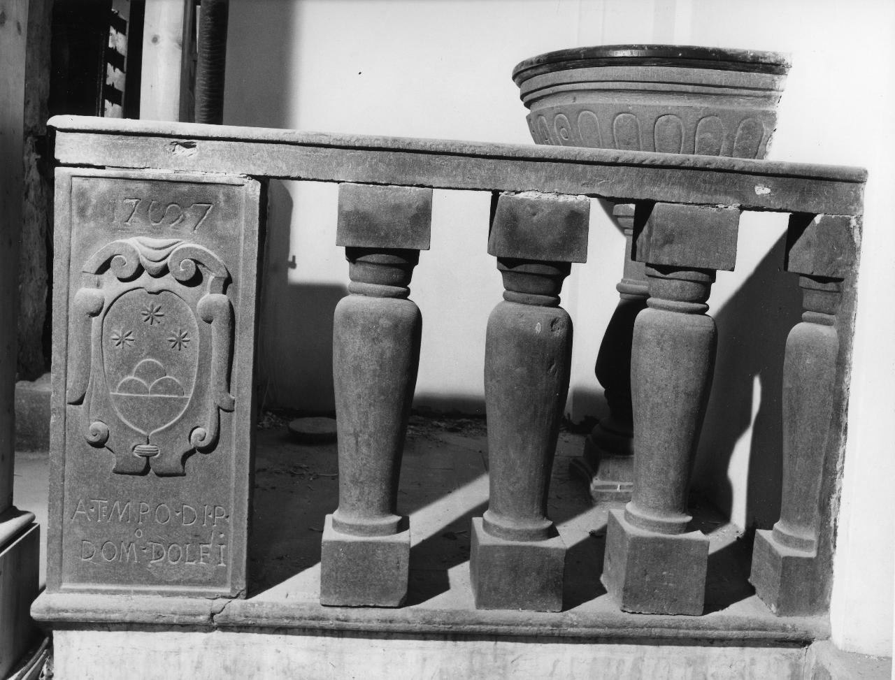 balaustrata - bottega toscana (sec. XVIII)