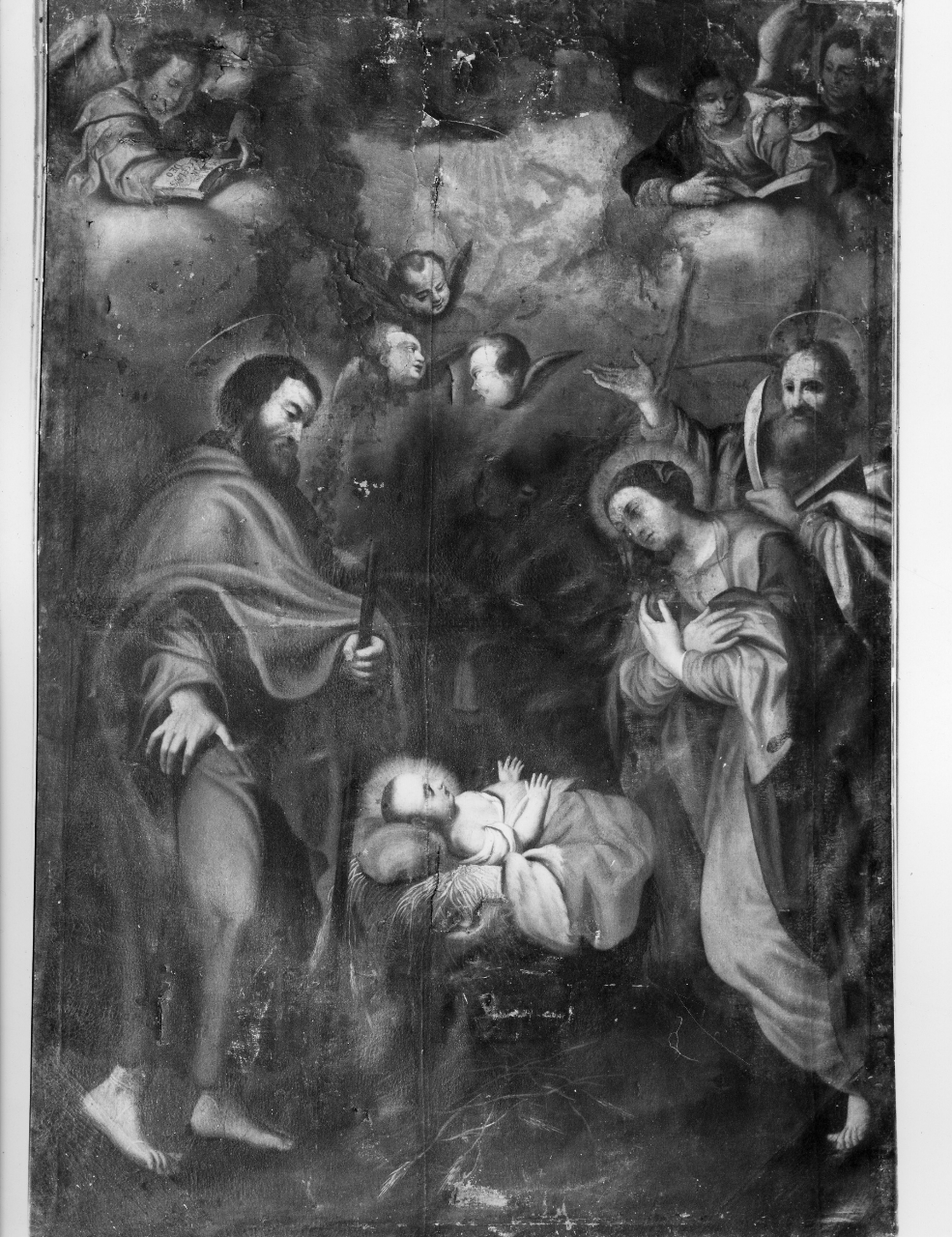 natività di Gesù (dipinto) - ambito toscano (sec. XVIII)