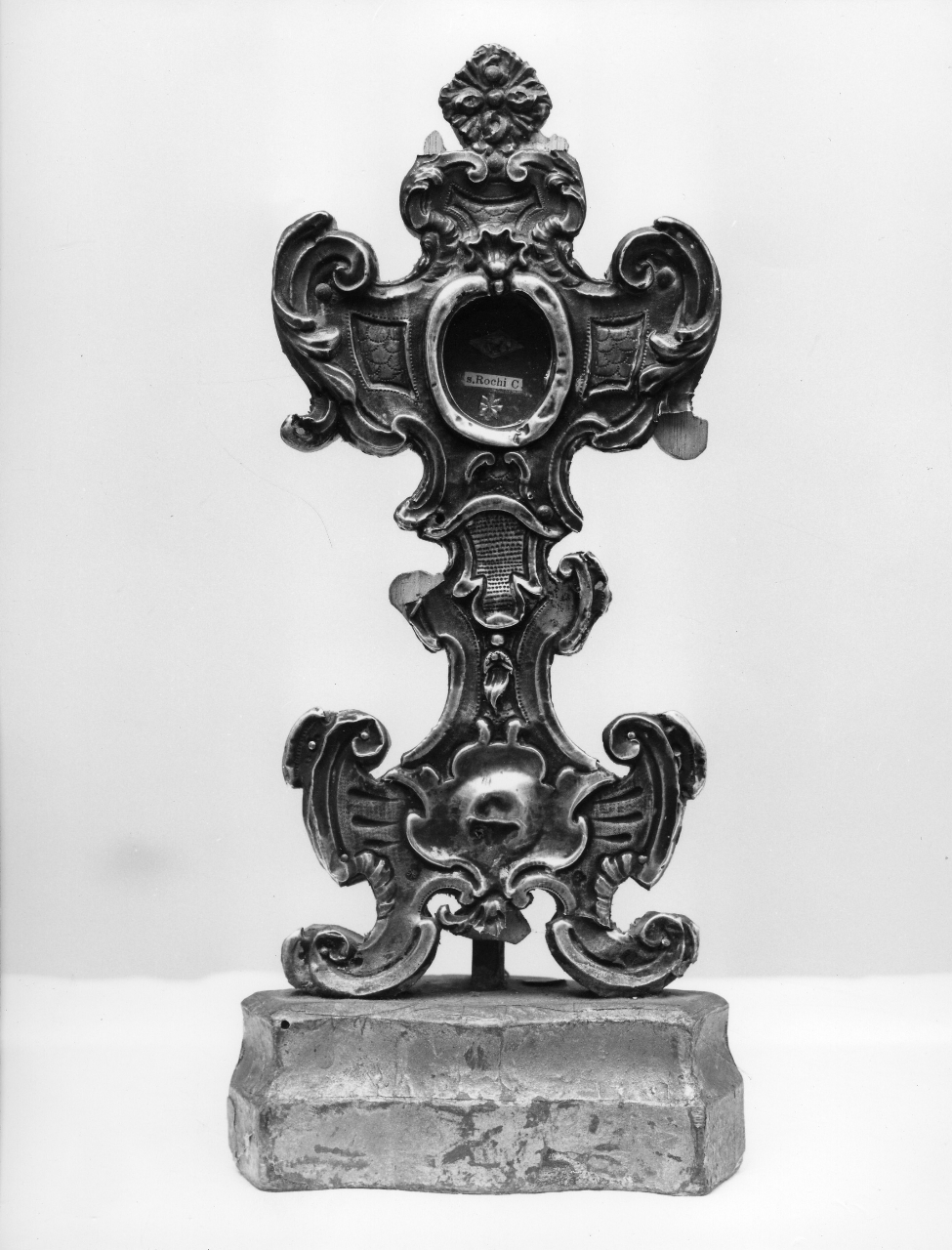 Reliquiario di S. Rocco (reliquiario) - bottega toscana (sec. XVIII)