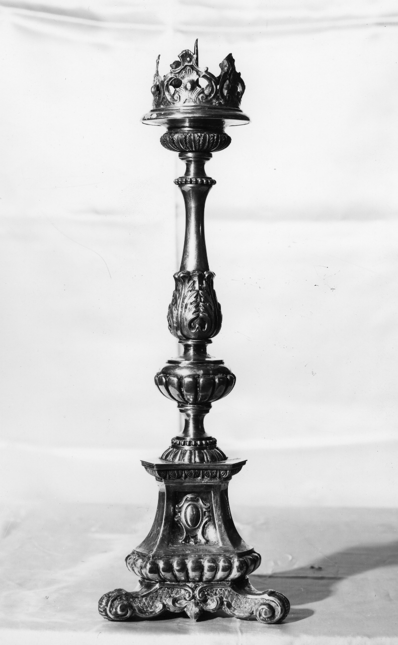 candeliere, serie - bottega toscana (sec. XIX)