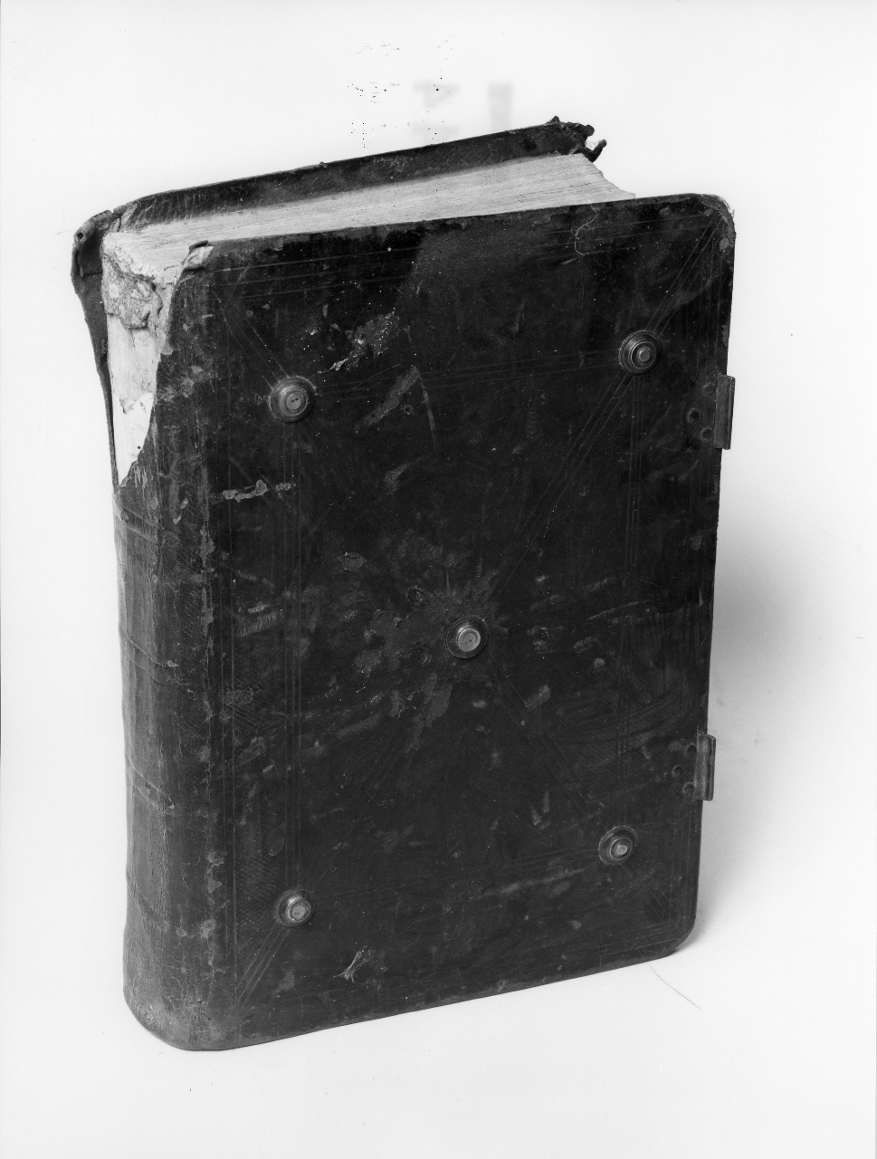 coperta di libro - bottega toscana (sec. XVIII)