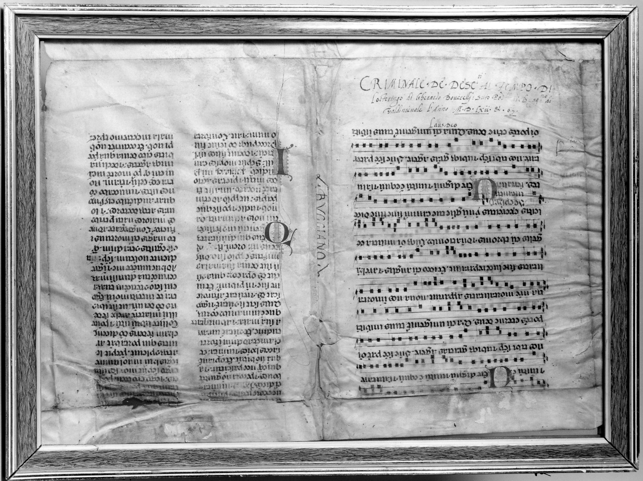 miniatura - bottega toscana (sec. XIV)