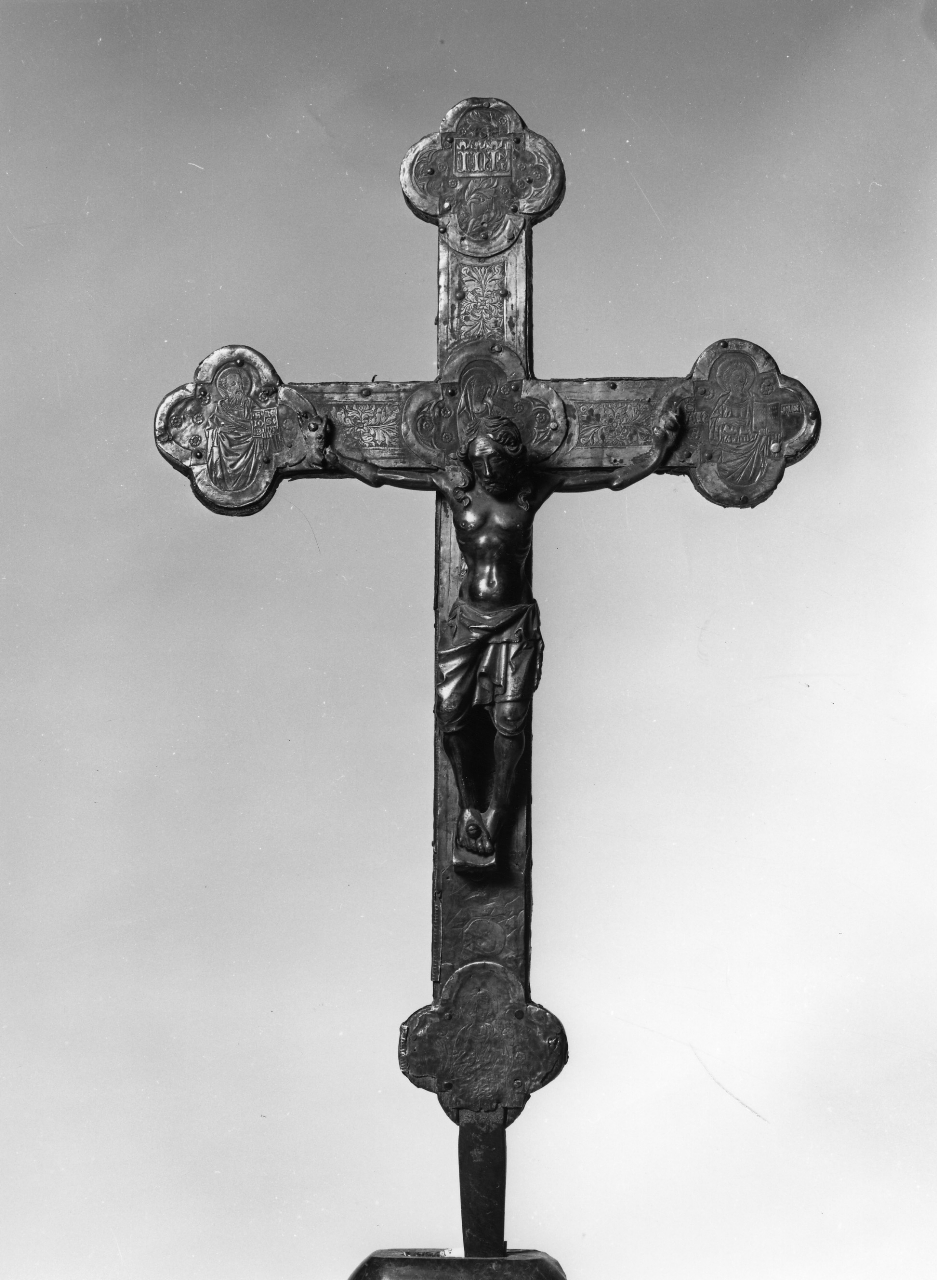 croce processionale - bottega fiorentina (metà sec. XV)