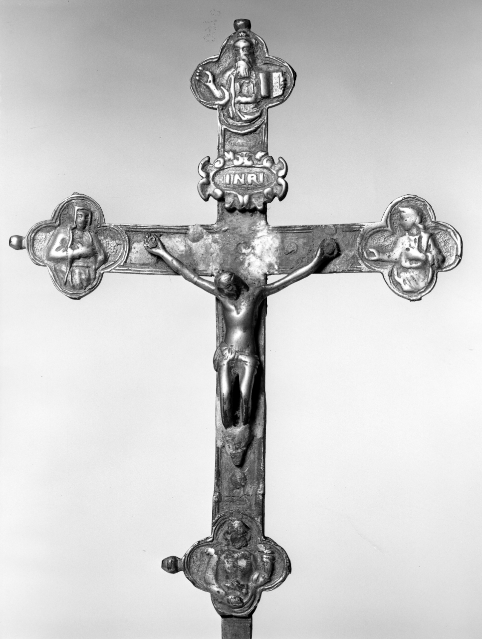 croce processionale - bottega toscana (sec. XVII)