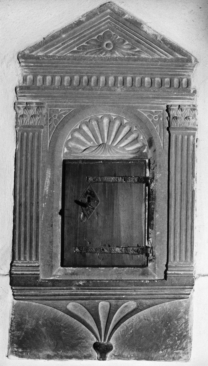 tabernacolo - bottega toscana (metà sec. XVI)