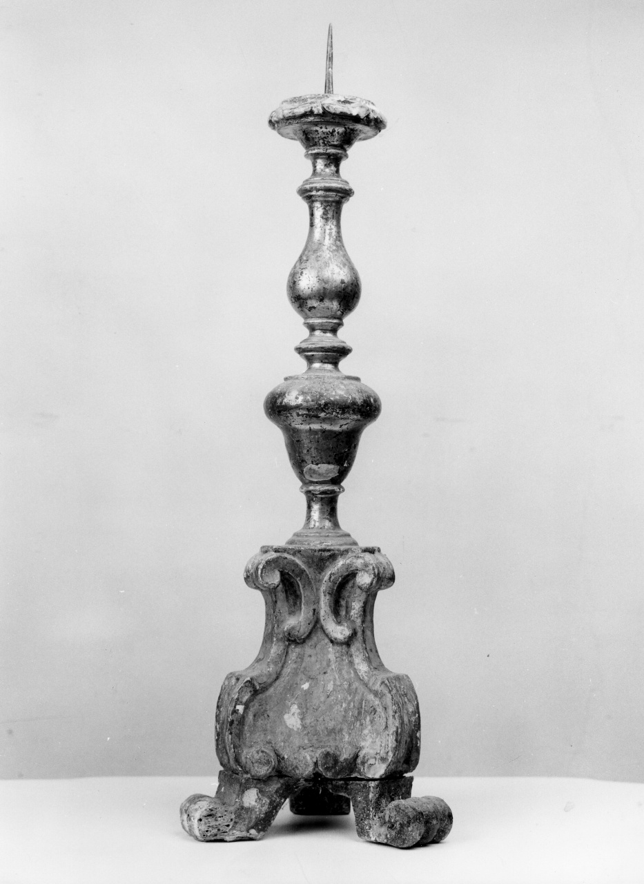 candelabro, serie - bottega toscana (sec. XVIII)