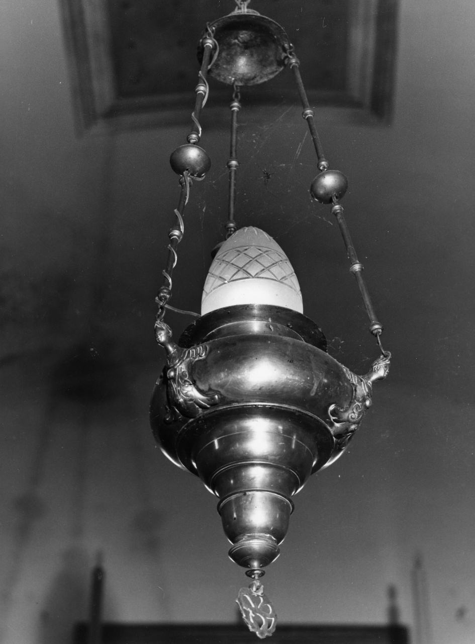 lampada pensile - bottega toscana (ultimo quarto sec. XVII)