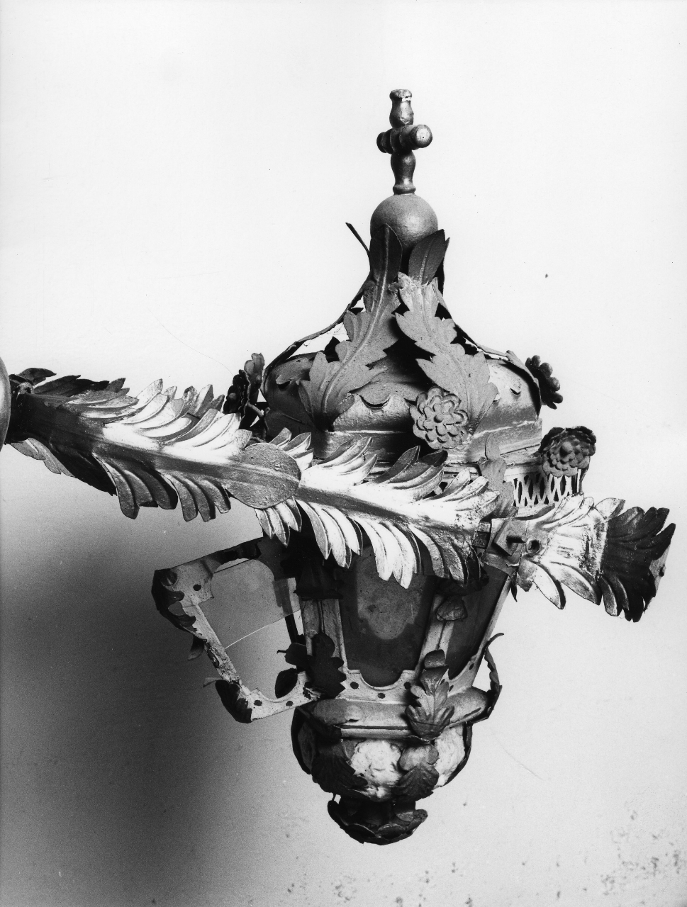 lanterna processionale, serie - bottega toscana (secc. XVIII/ XIX)
