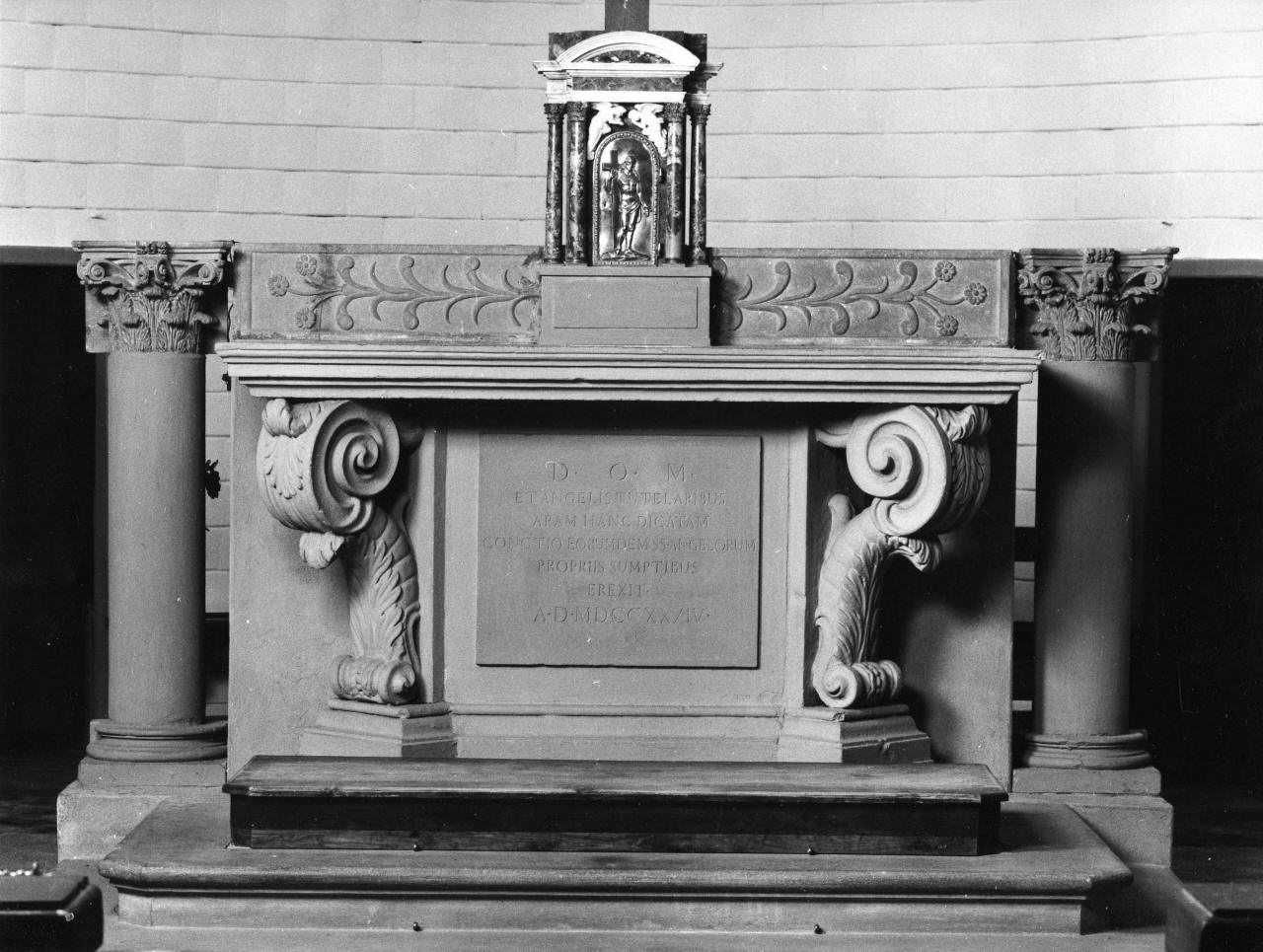 altare - a mensa - bottega toscana (sec. XVIII)