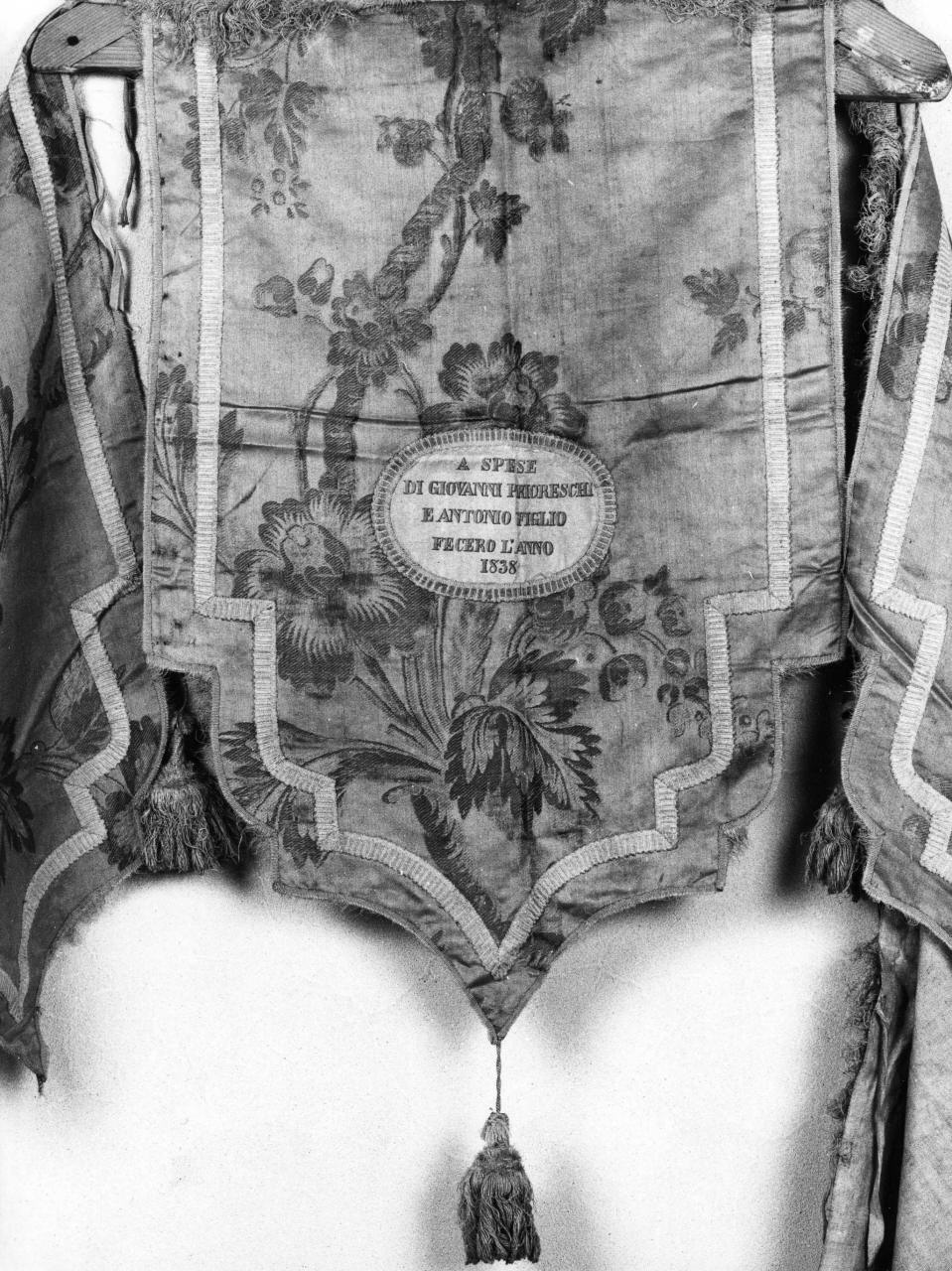 baldacchino - manifattura italiana (sec. XIX)