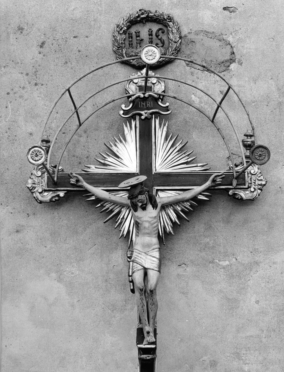 Cristo crocifisso (crocifisso) - bottega toscana (sec. XIX)