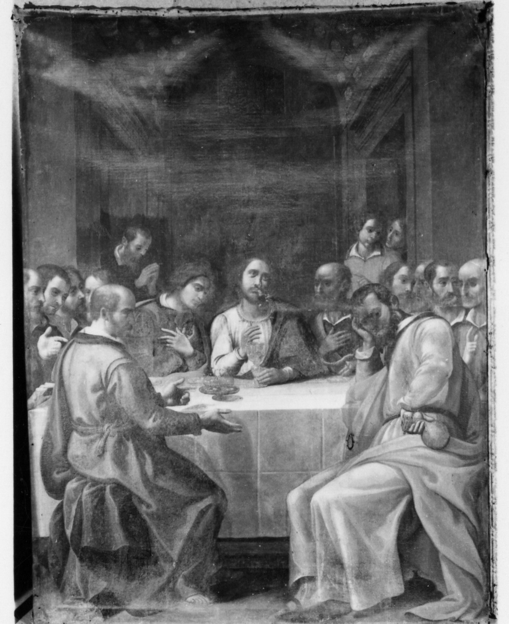 ultima cena (dipinto) - ambito toscano (prima metà sec. XVIII)