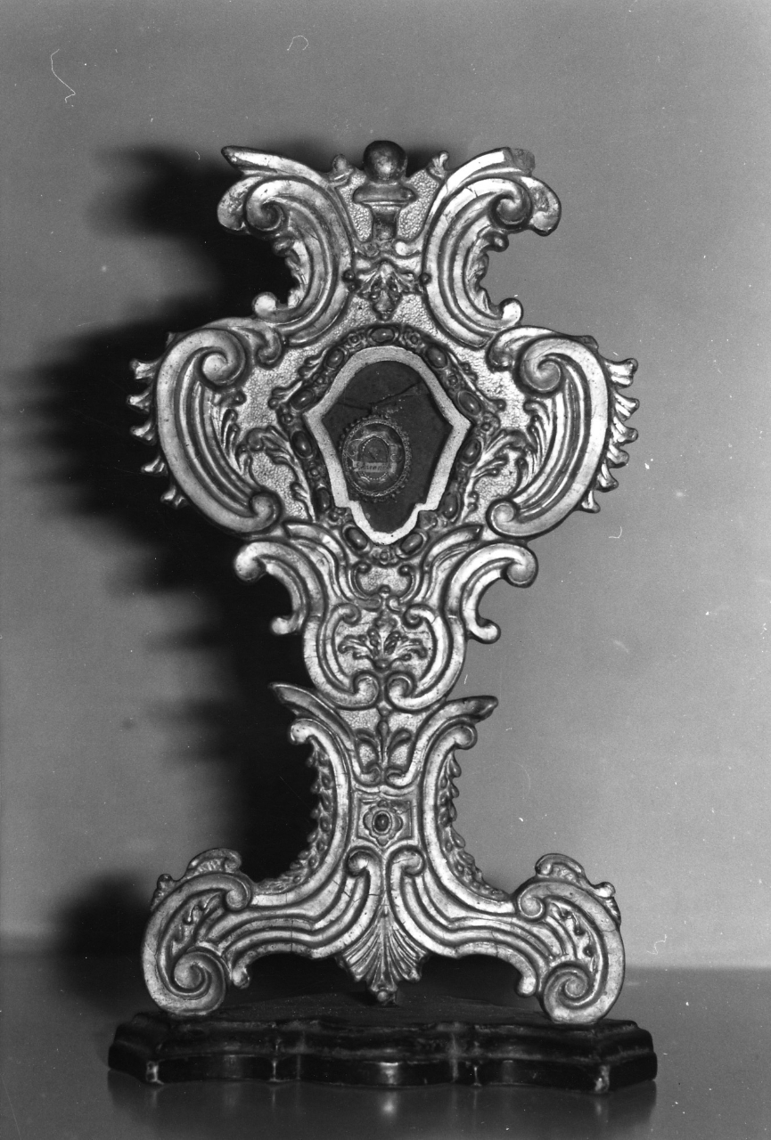 reliquiario-ostensorio - bottega toscana (sec. XVIII)