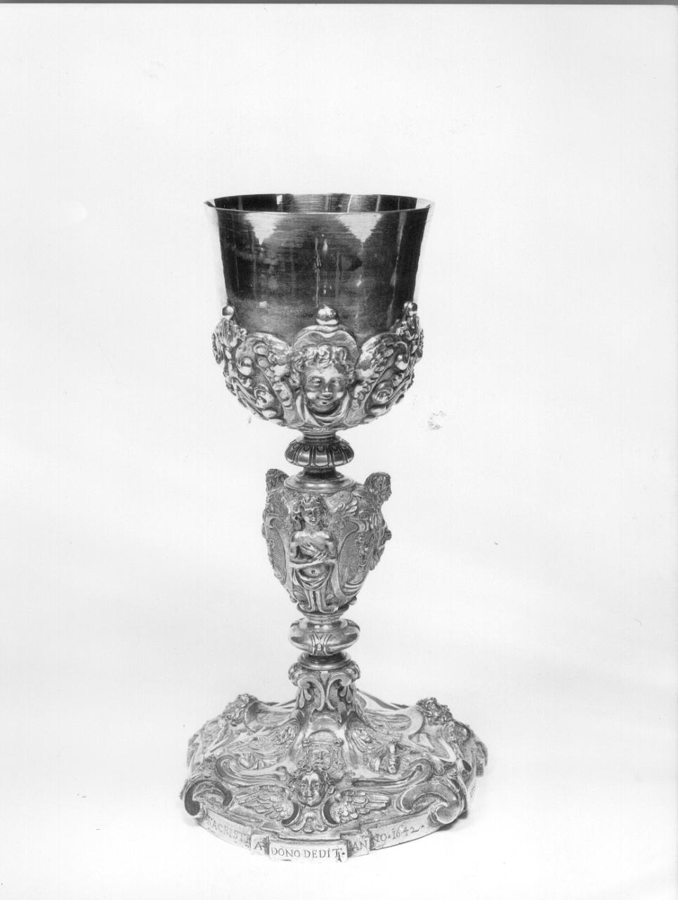 calice - bottega pistoiese (sec. XVII)