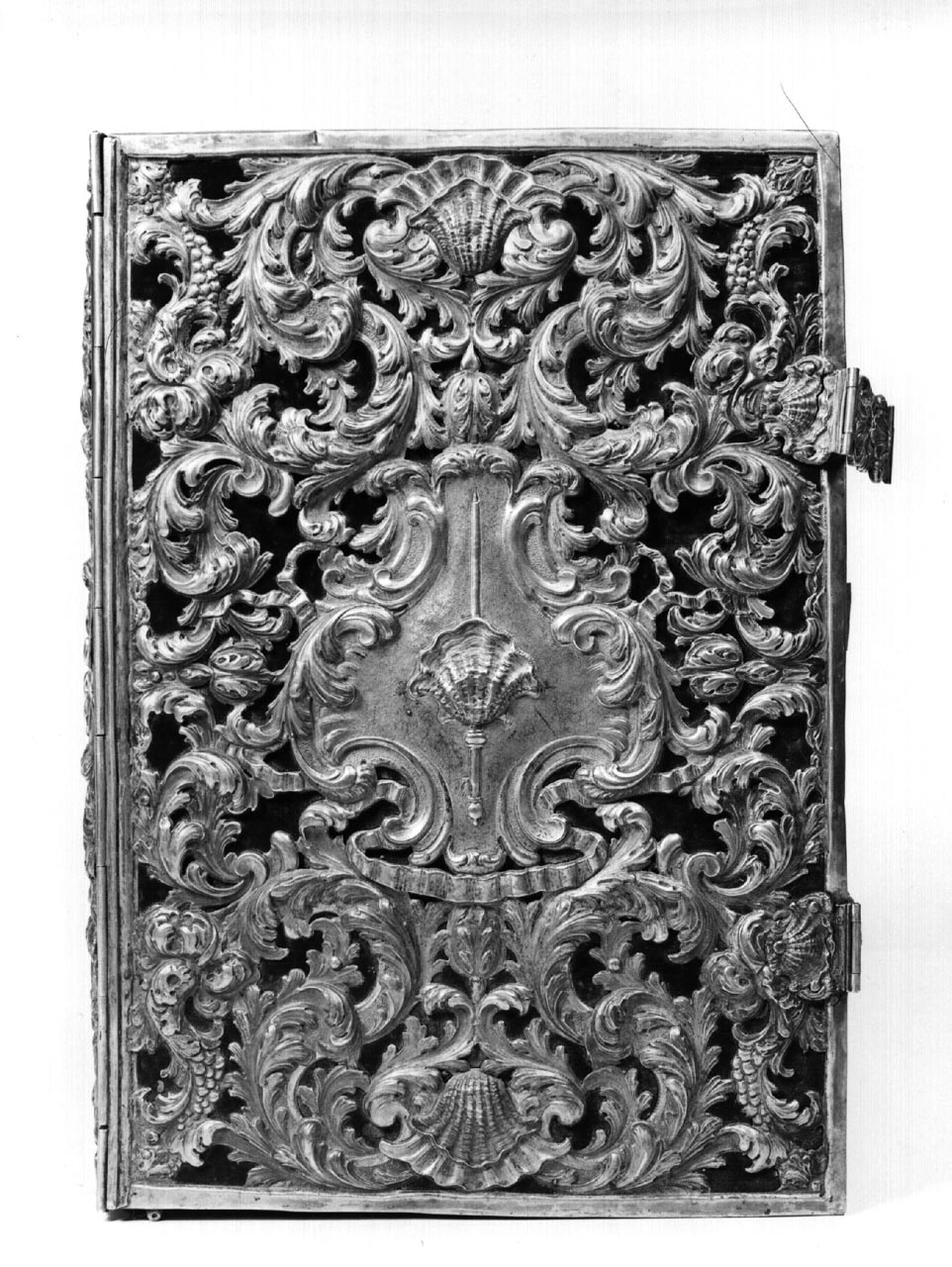 coperta di libro liturgico - bottega toscana (sec. XVIII)