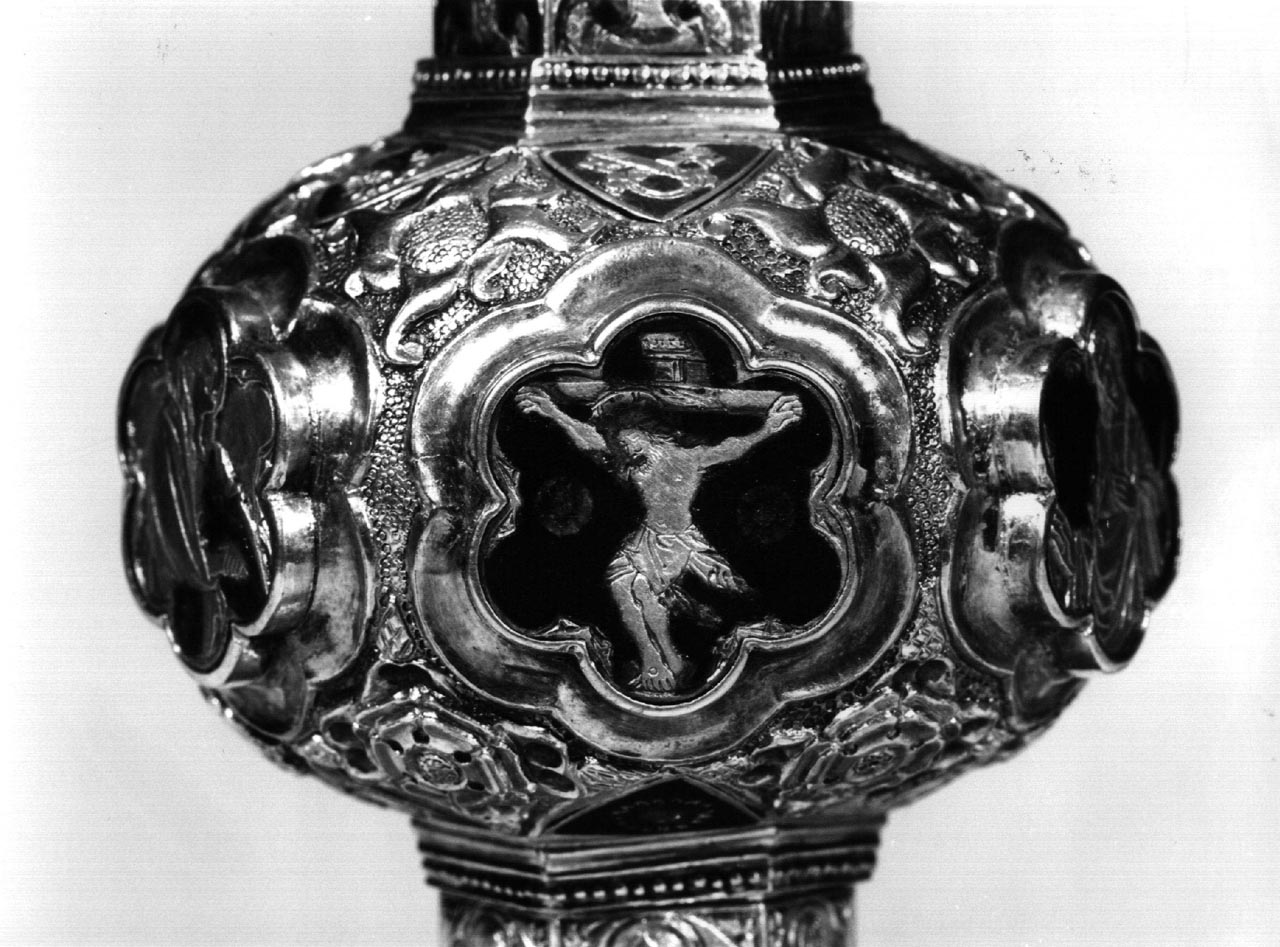 Cristo crocifisso (placchetta) di Braccini Andrea di Pietro (sec. XIV)