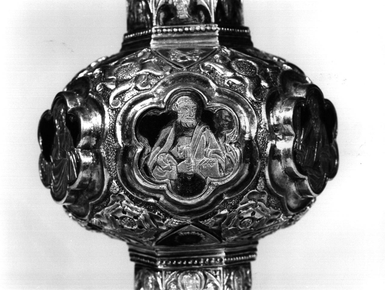 San Pietro (placchetta) di Braccini Andrea di Pietro (sec. XIV)