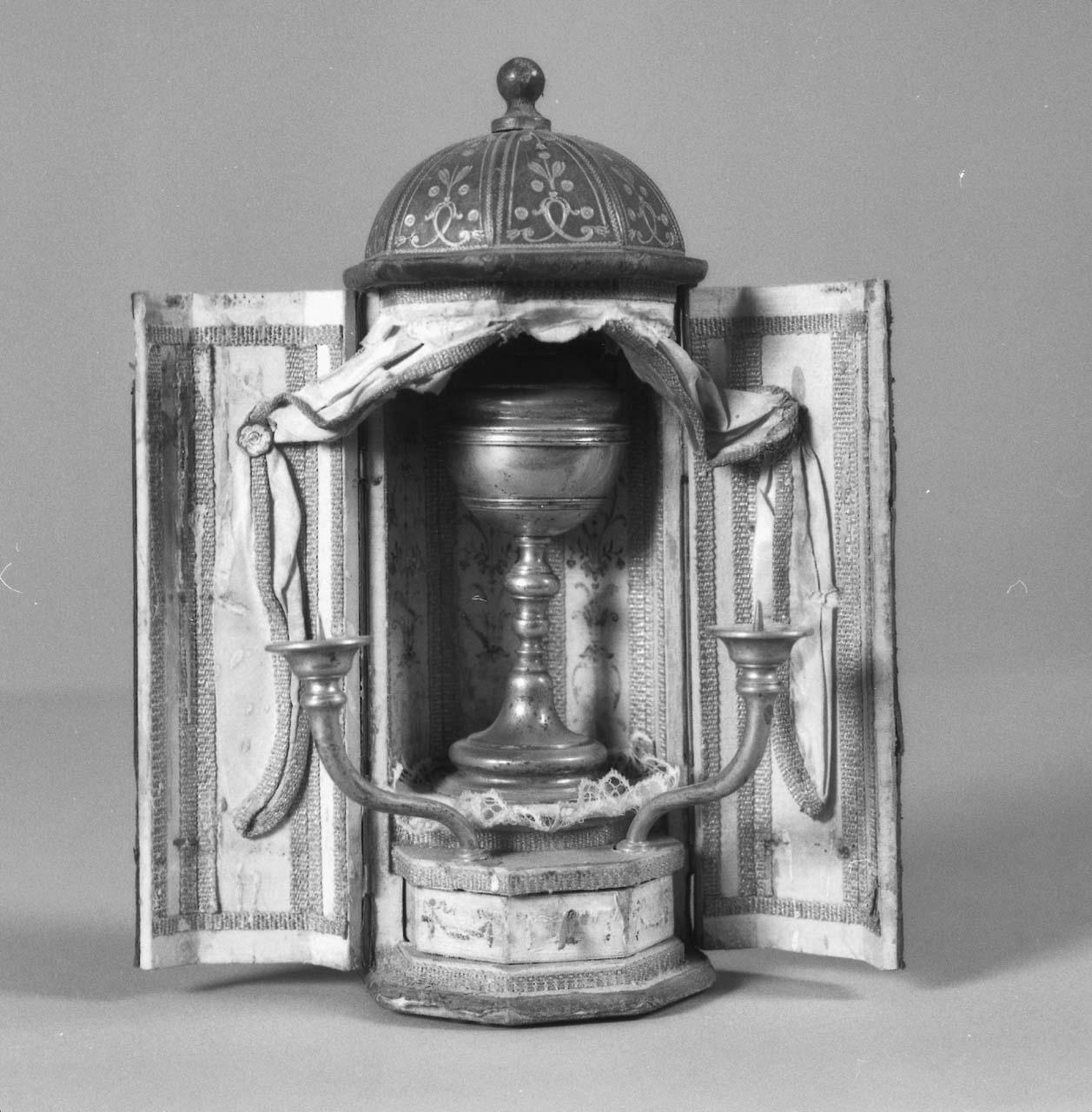 tabernacolo portatile - bottega romana (sec. XIX)