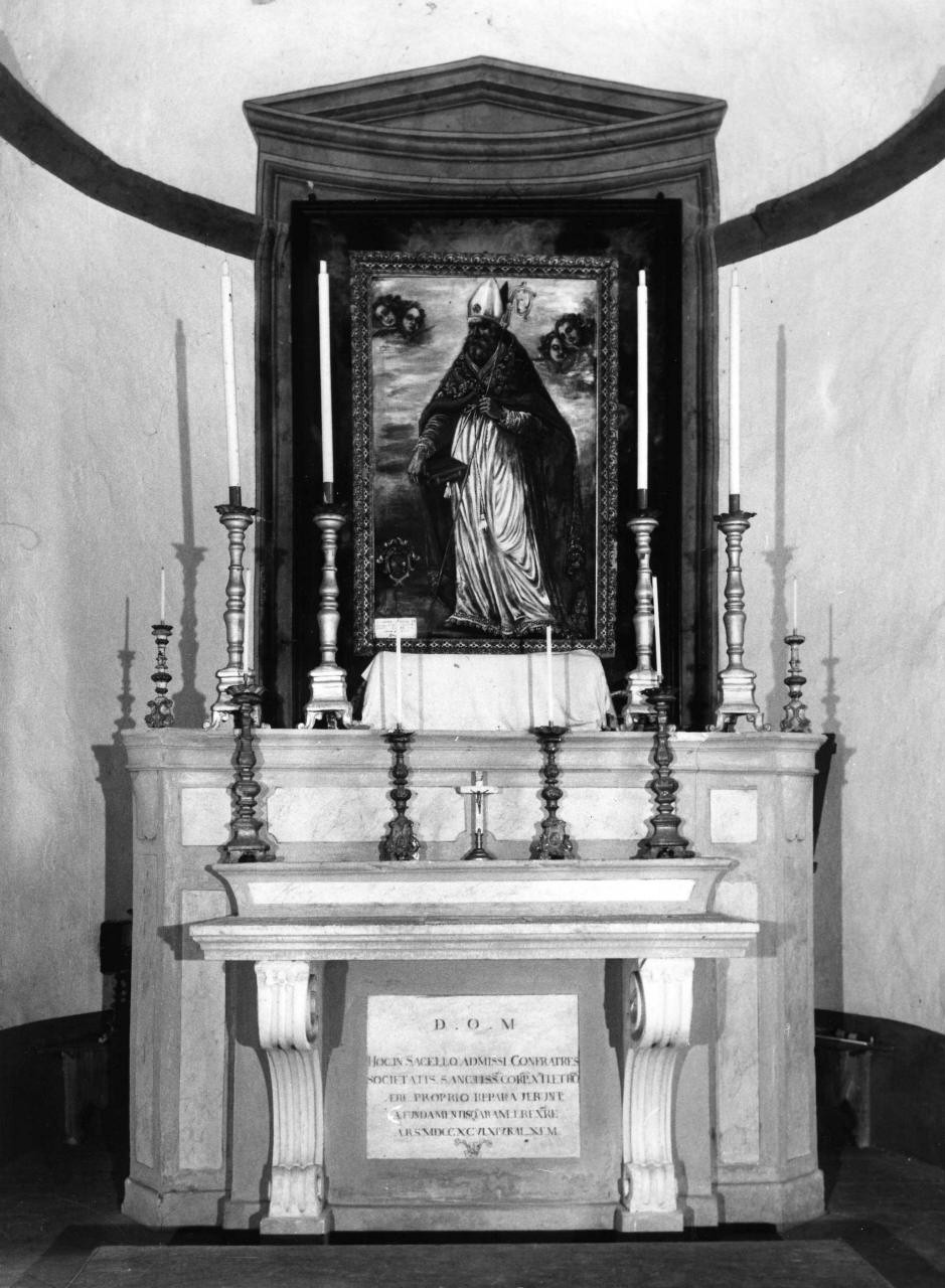 altare maggiore - bottega toscana (sec. XVIII)