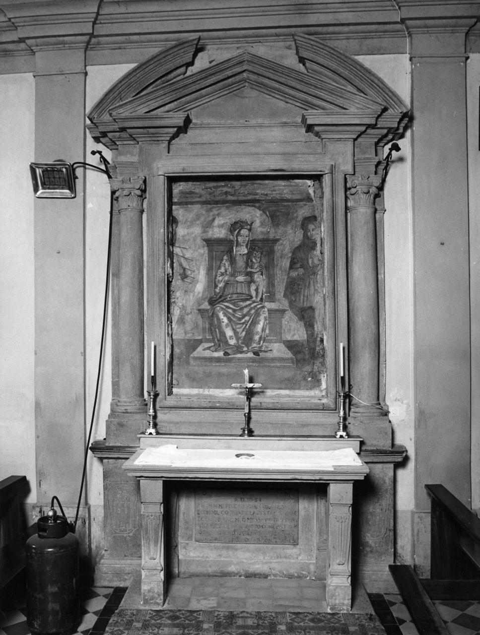 altare - a edicola - bottega toscana (sec. XVII)