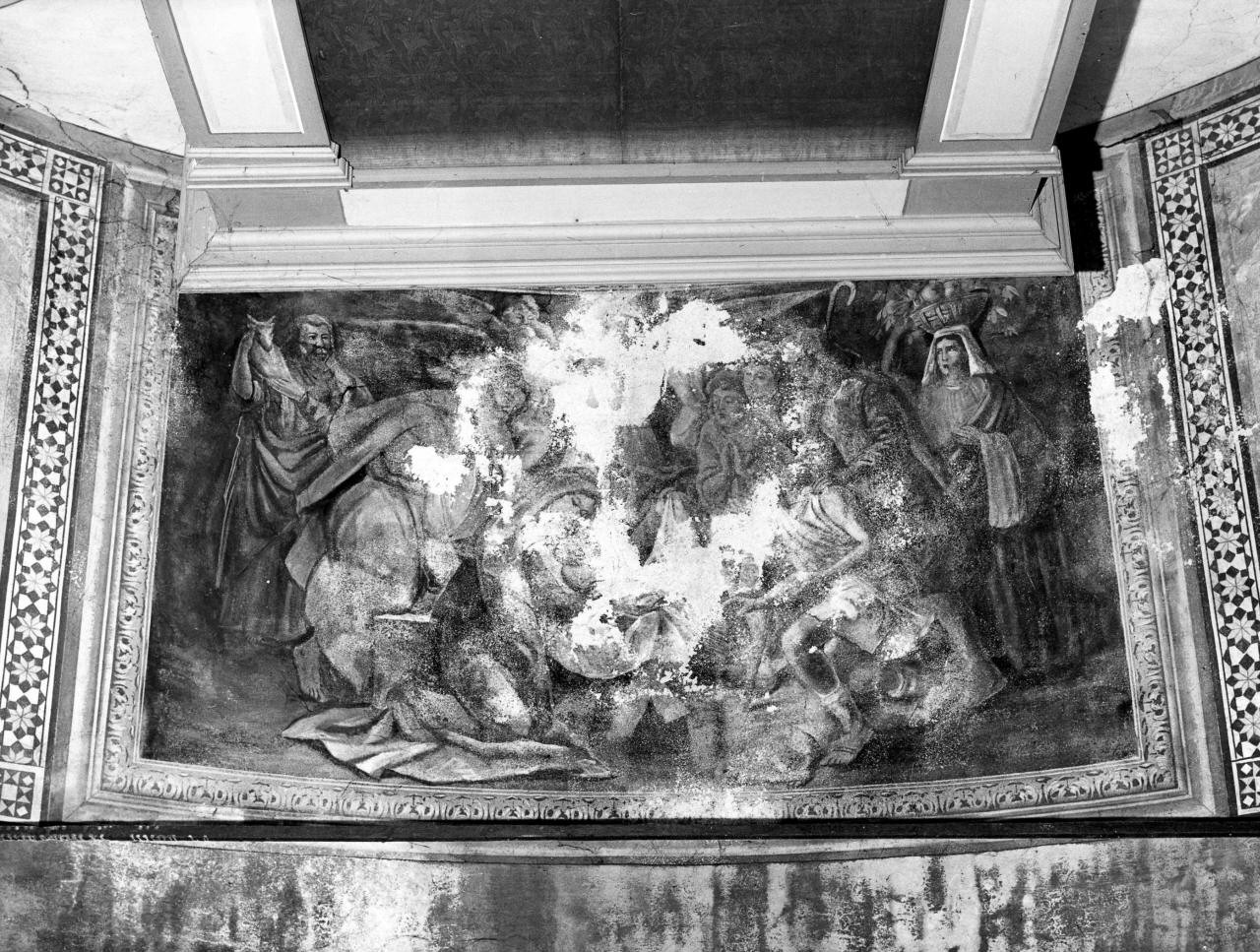 episodi della vita di Cristo (dipinto, ciclo) di Volpi Alfredo (sec. XX)