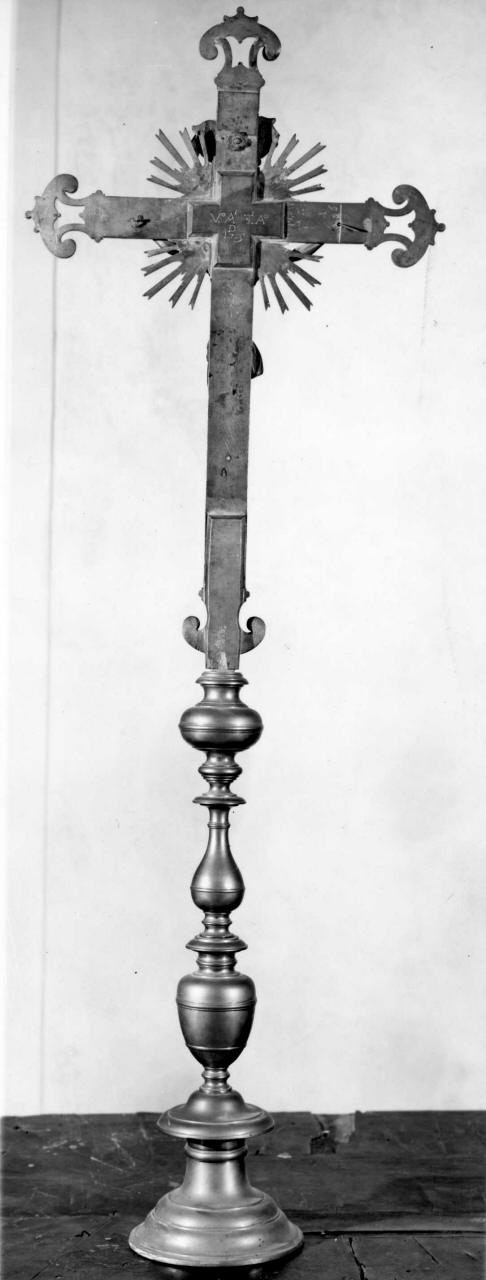 Cristo crocifisso (croce d'altare) - produzione toscana (sec. XVIII)