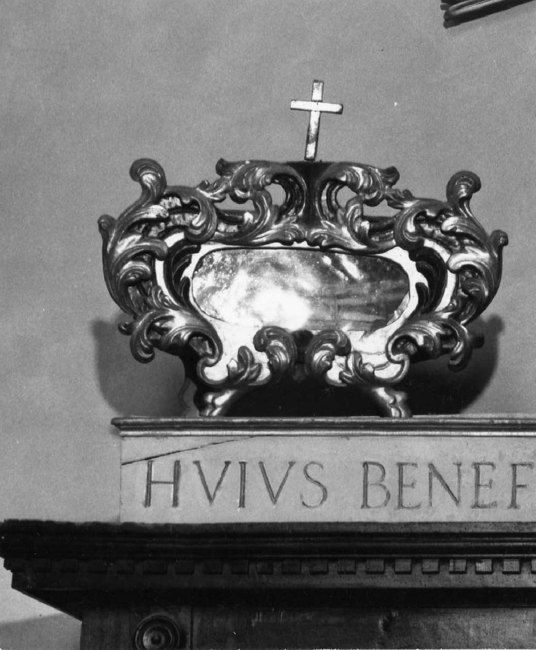 reliquiario a teca - a urna - bottega toscana (fine sec. XVII)