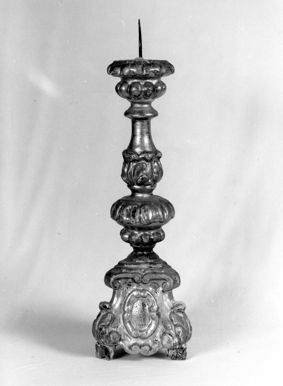 candeliere, serie - bottega toscana (primo quarto sec. XVIII)