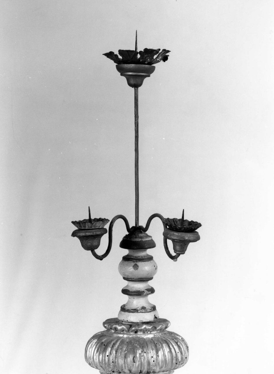 candeliere, serie - bottega toscana (primo quarto sec. XIX)