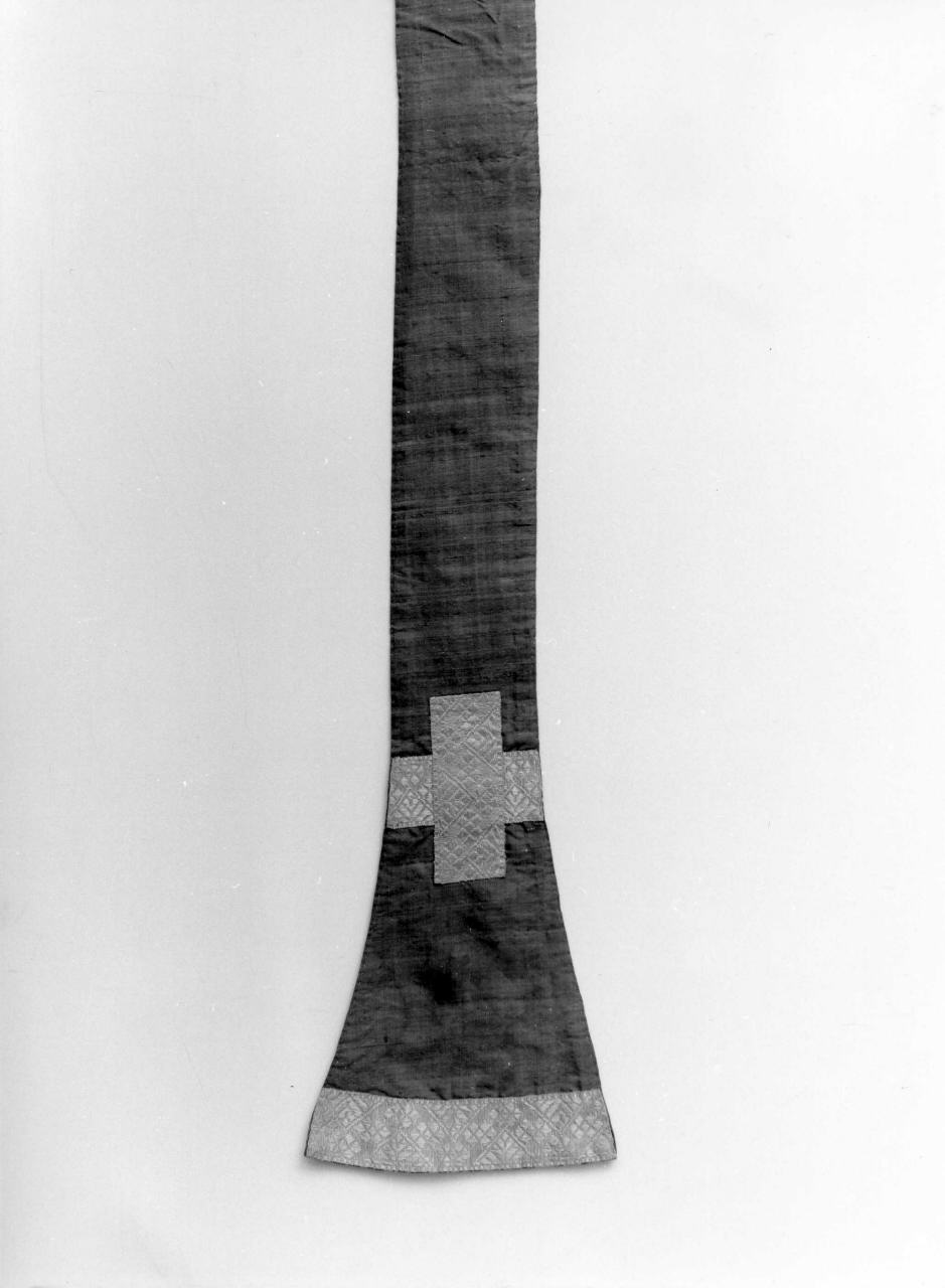 stola, elemento d'insieme - manifattura italiana (fine/inizio secc. XVIII/ XIX)