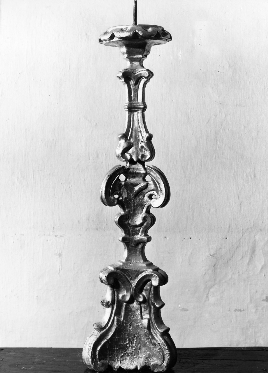candelabro, serie - bottega toscana (seconda metà sec. XIX)