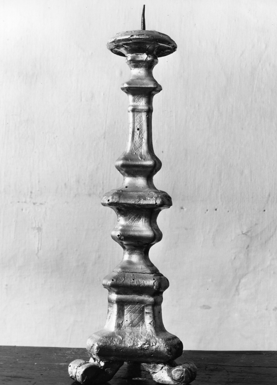 candelabro, serie - bottega toscana (sec. XIX)