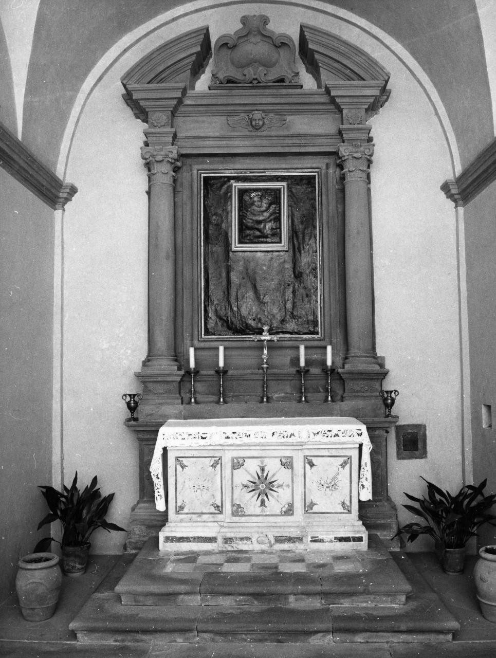 altare maggiore - bottega toscana (primo quarto sec. XVIII)