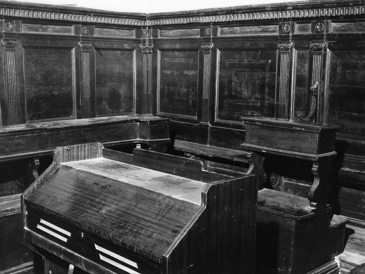 stalli del coro - bottega toscana (sec. XVII)