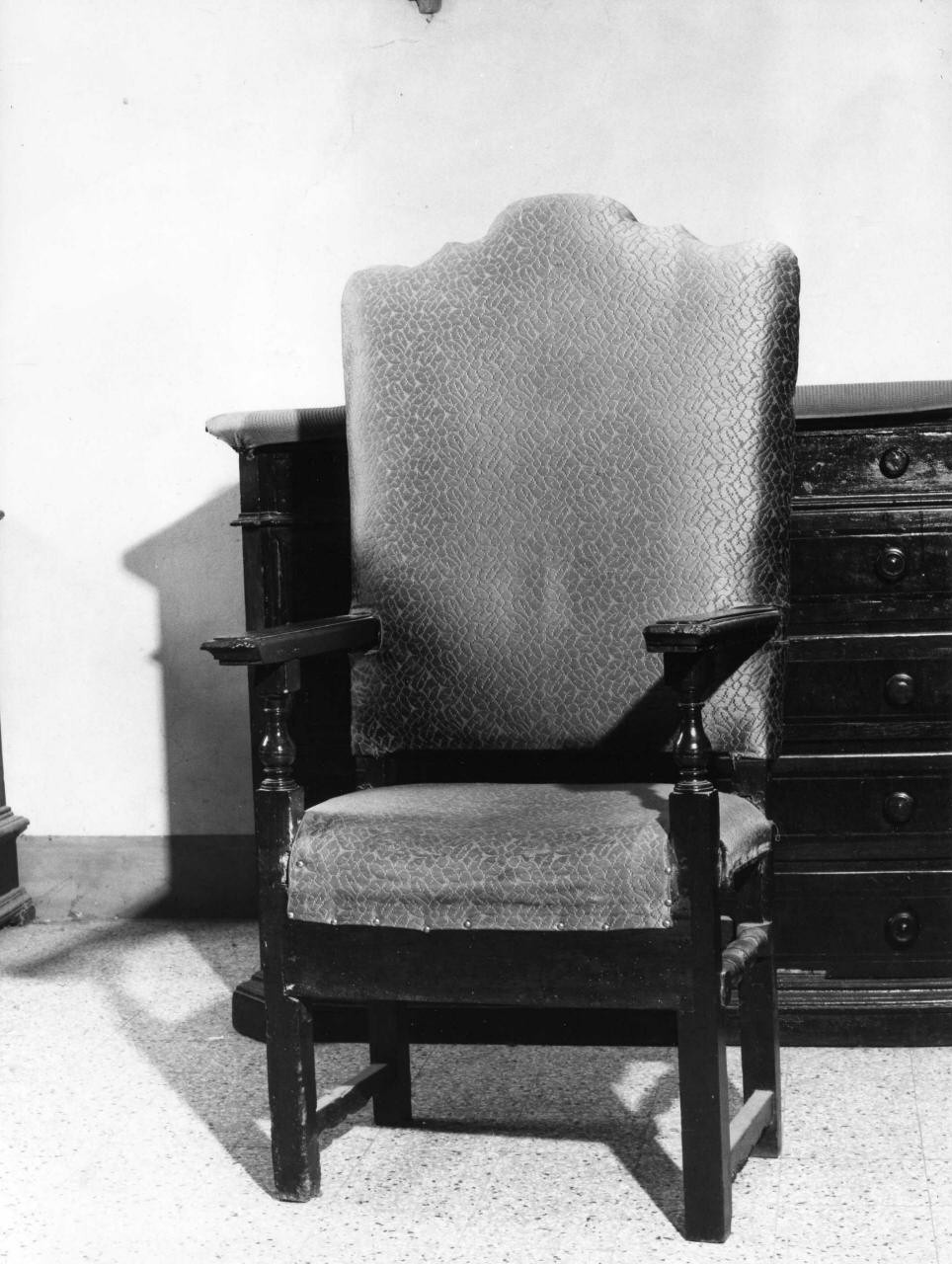 seggiolone - bottega toscana (inizio sec. XVII)