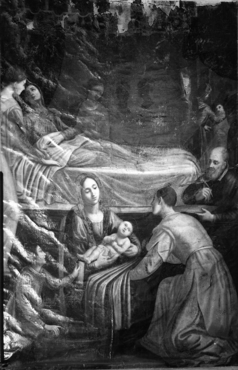 nascita di San Giovanni Battista (dipinto) - ambito toscano (inizio sec. XVII)