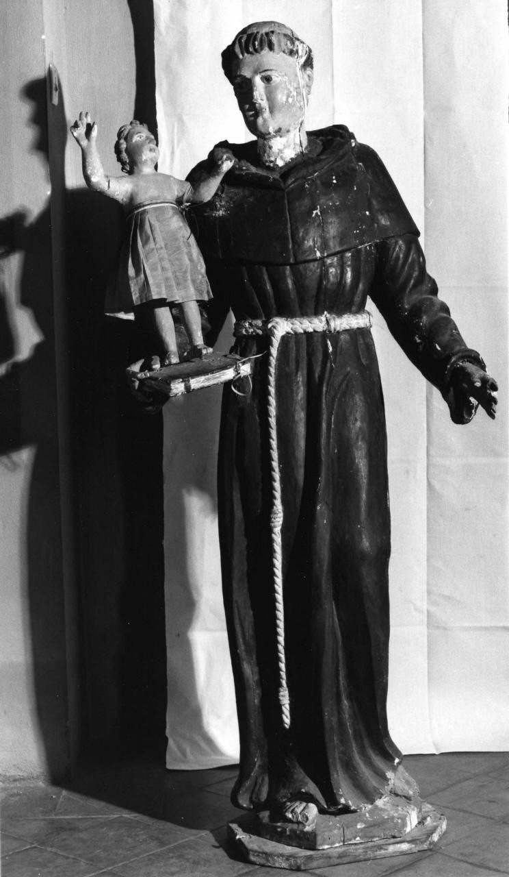 Sant'Antonio da Padova (scultura) - ambito toscano (sec. XVI)