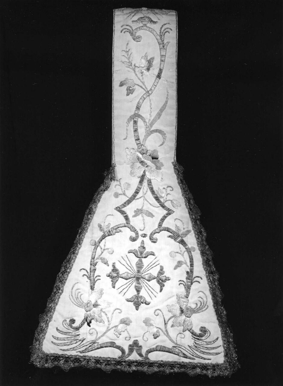 paramento liturgico - manifattura italiana (prima metà sec. XIX)