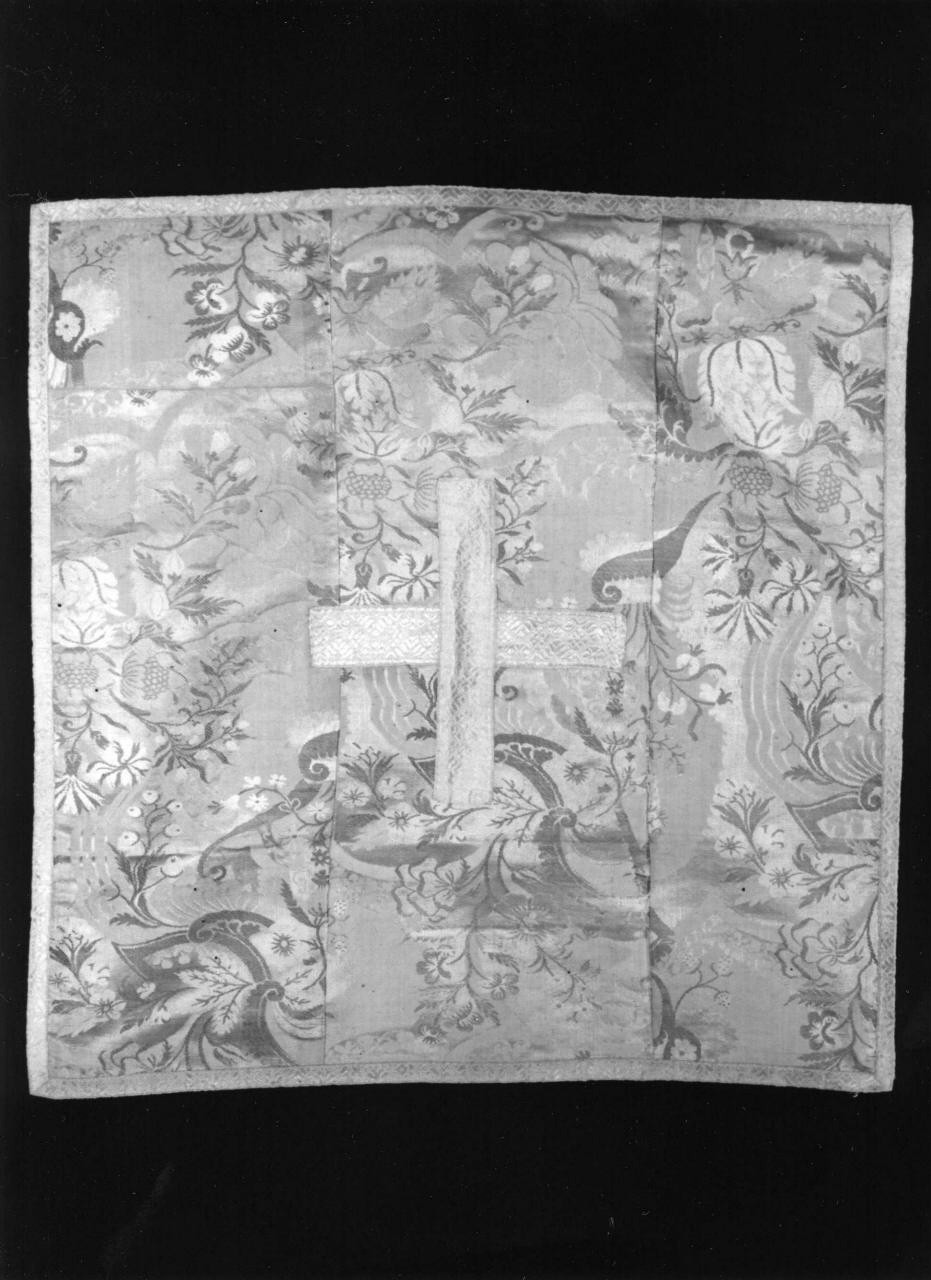 velo di calice, elemento d'insieme - manifattura italiana (secondo quarto sec. XVIII)