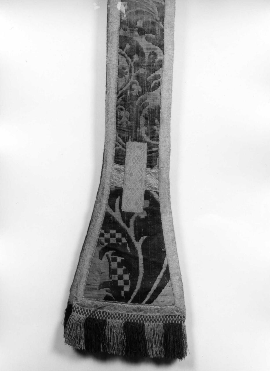 stola, elemento d'insieme - manifattura italiana (prima metà sec. XIX)