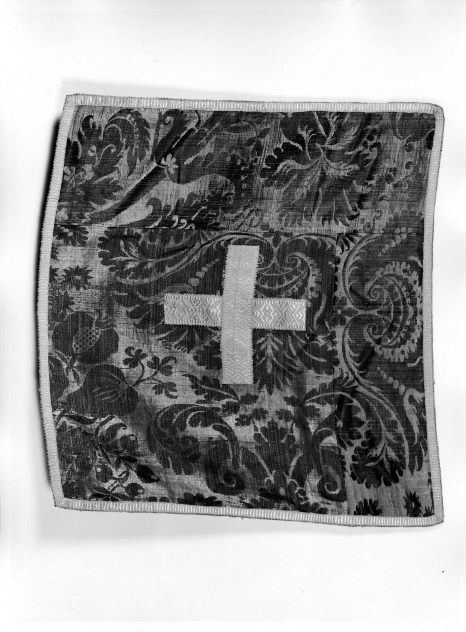 velo di calice, elemento d'insieme - manifattura italiana (prima metà sec. XVIII)