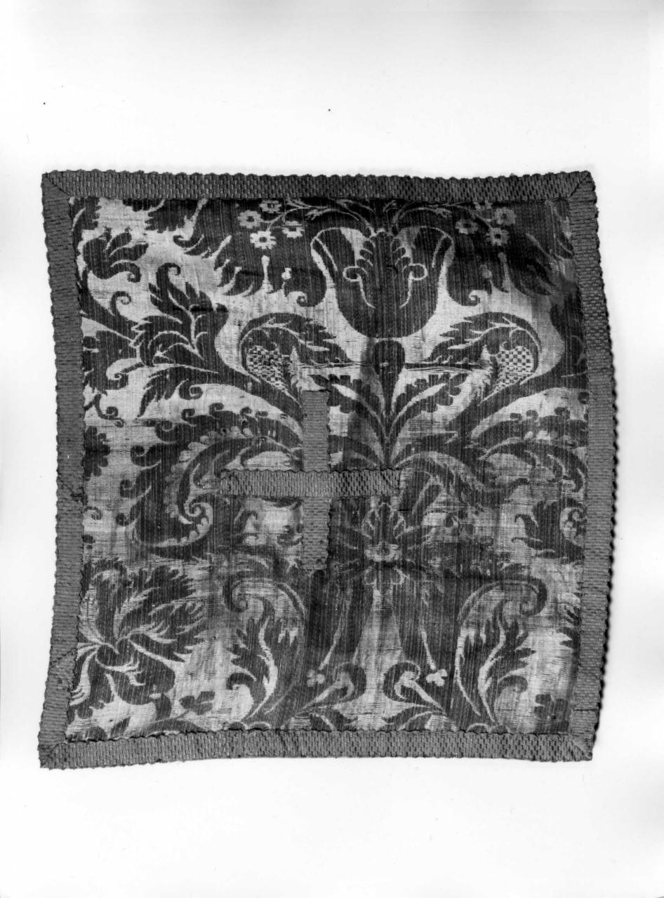 velo di calice, elemento d'insieme - manifattura italiana (prima metà sec. XVIII)