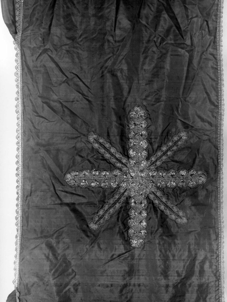 velo omerale - manifattura italiana (sec. XVIII)