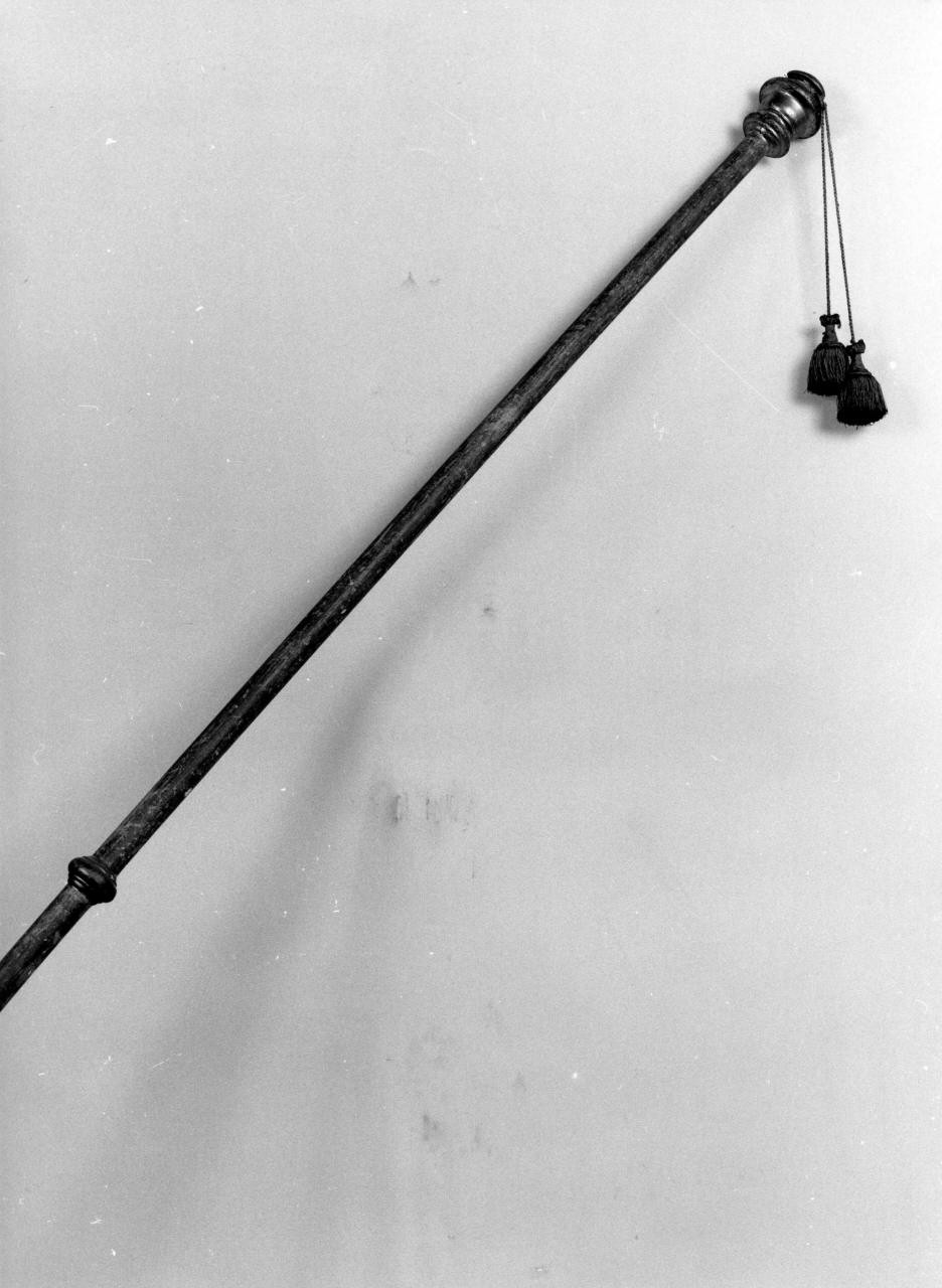 asta di stendardo processionale - bottega italiana (sec. XIX)