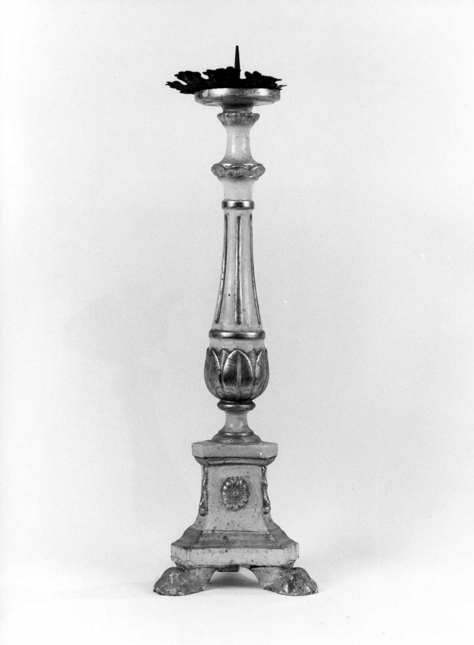 candeliere, serie - bottega italiana (primo quarto sec. XIX)