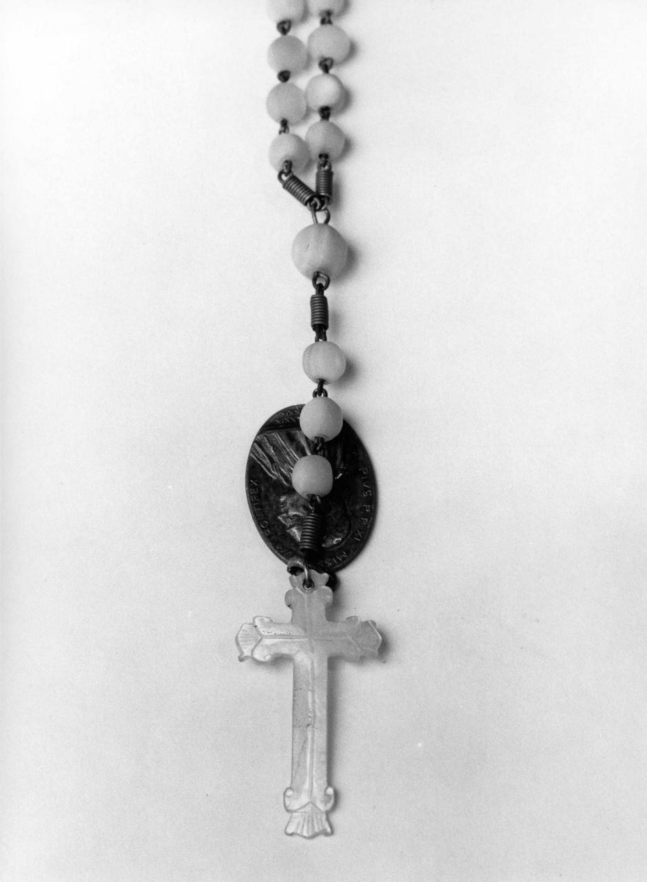 corona del rosario - produzione toscana (prima metà sec. XIX)